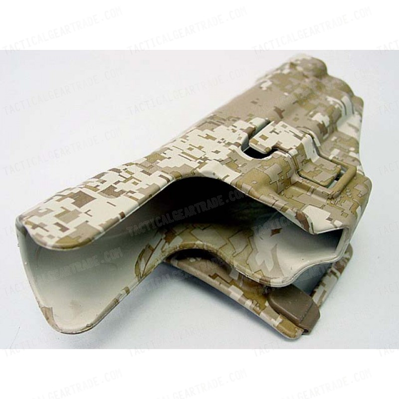 CQC SIG P220/P226 RH Pistol Paddle & Belt Holster Marpat Desert