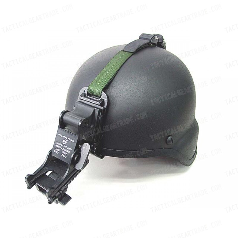 Carbon Steel Tactical Helmet NVG Mount Adapter VAS Shroud for Fast Helmet 