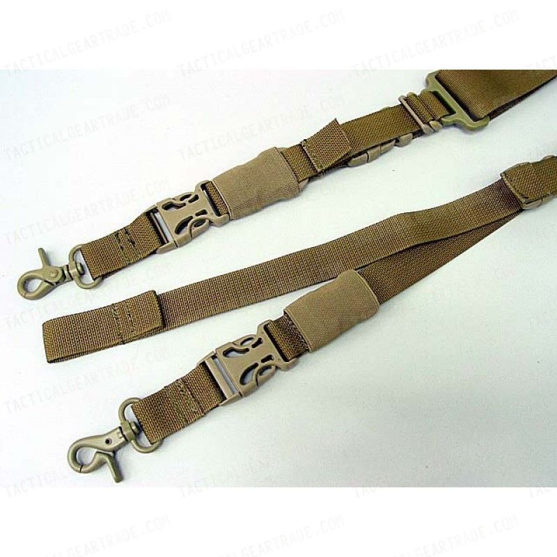 Big Dragon Single/Two Point Urban Rifle Sling Coyote Brown