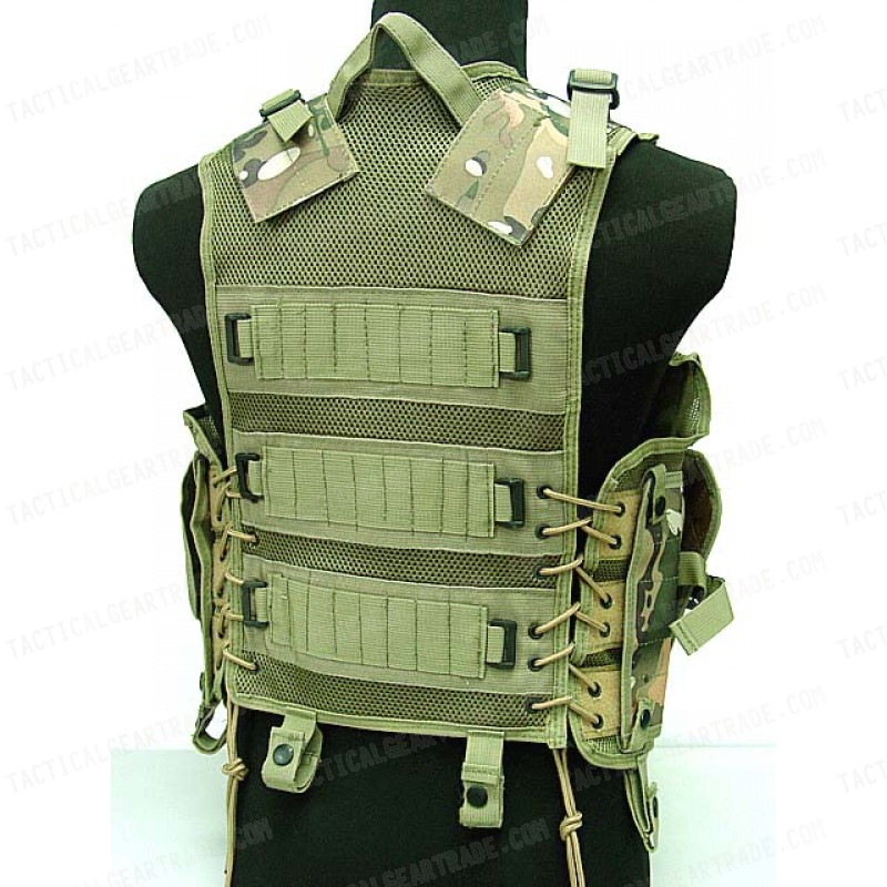 USMC Hunting Combat Tactical Vest Type B Multi Camo