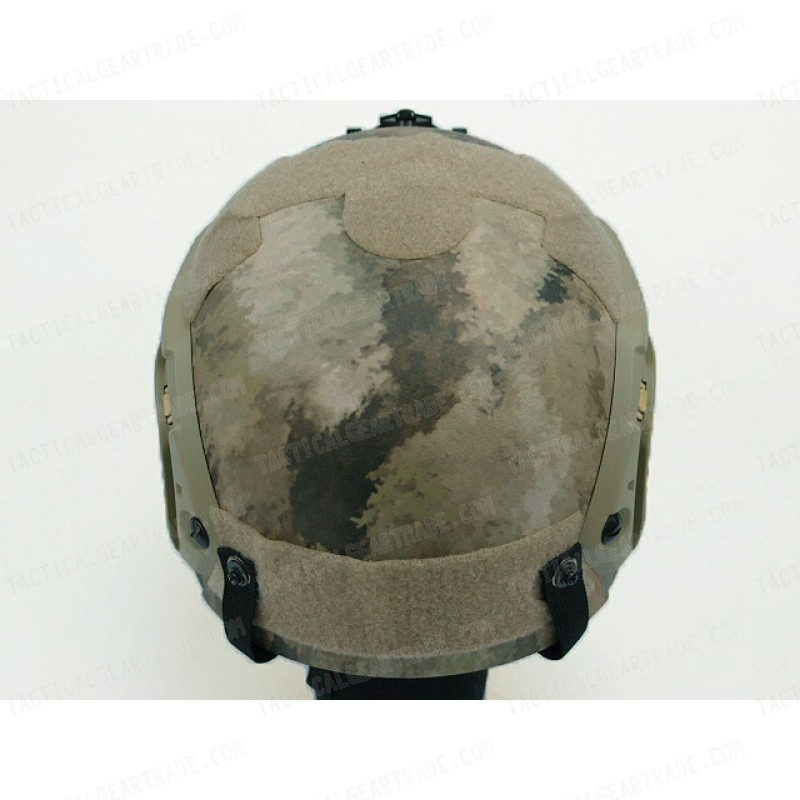 IBH Helmet with NVG Mount & Side Rail A-TACS Camo