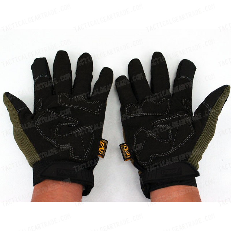 Full Finger Airsoft M-Pact Style Gloves Ver.2 Coyote Brown