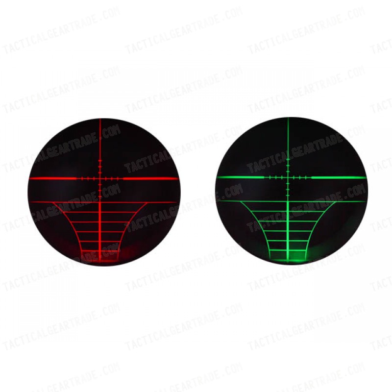 3-9x50 50mm Red/Green Illuminated Crosshair Rifle Scope