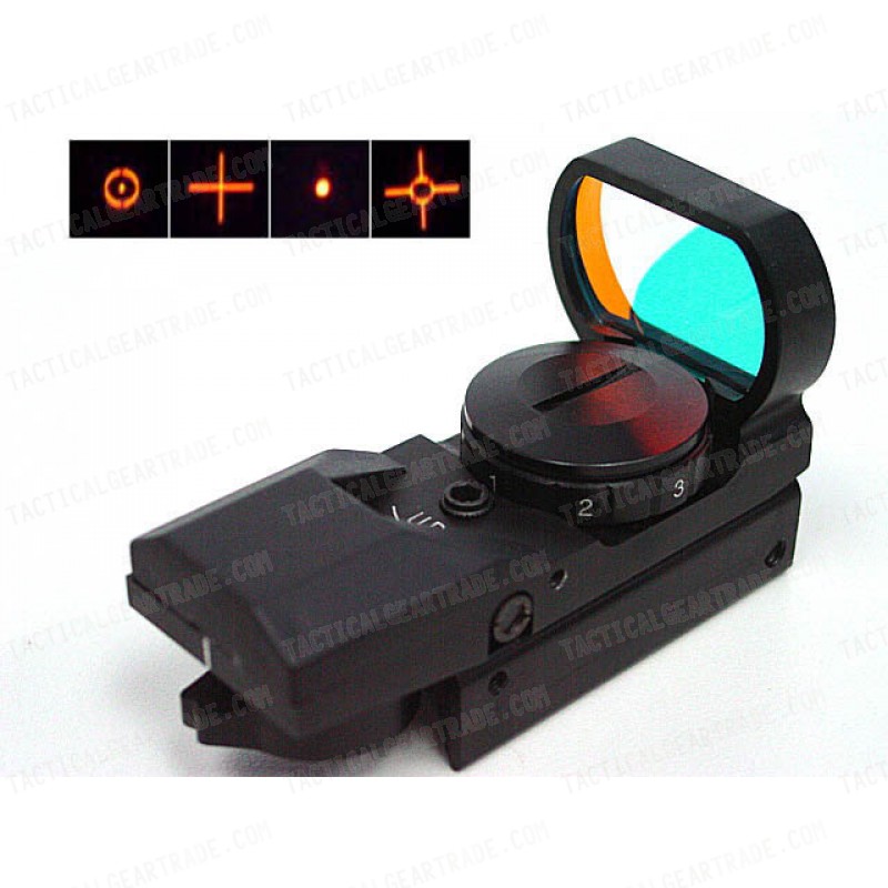 Holographic Multi 4 Reticle Red Dot Sight Reflex