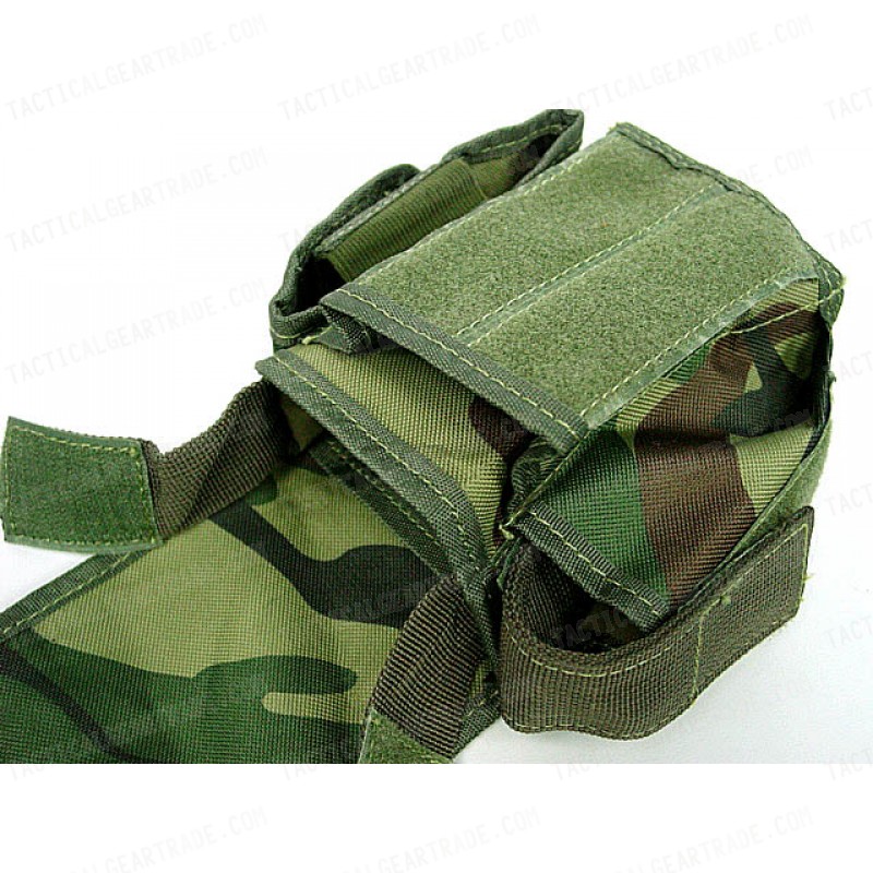 Utility Duty Tool Waist Pouch Carrier Bag Camo Woodland