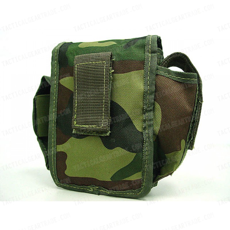 Utility Duty Tool Waist Pouch Carrier Bag Camo Woodland