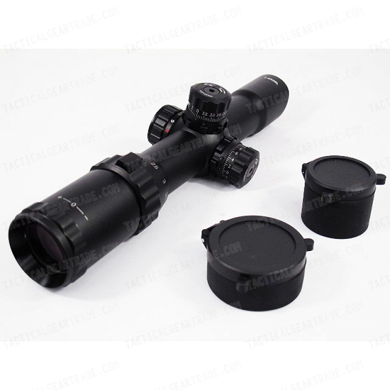 1-4x28 Red/Green/Blue Illuminated CQB Rifle Scope