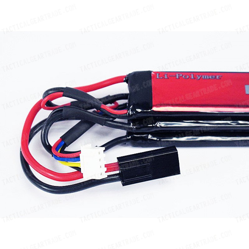 Flame 11.1V 1200mAh LiPo Li-Po Li-Polymer Battery 15C Triplet