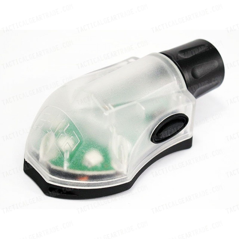 Element Helmet Manta Strobe Light Green LED/IR Black