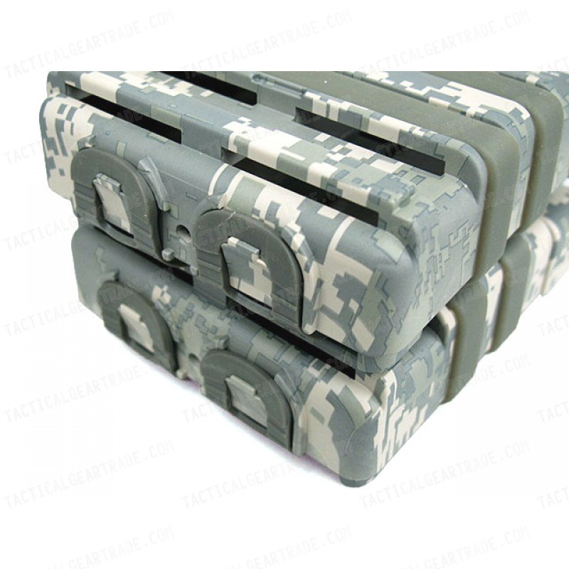 Molle FastMag Magazine Clip Set for 7.62 AK/M14 ACU Camo