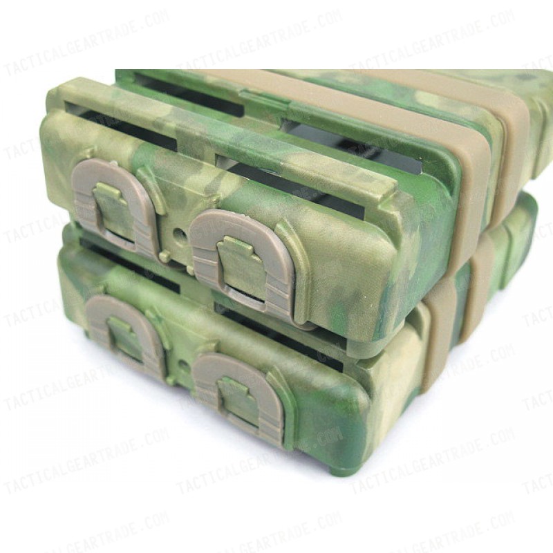 Molle FastMag Magazine Clip Set for 7.62 AK/M14 A-TACS Camo FG