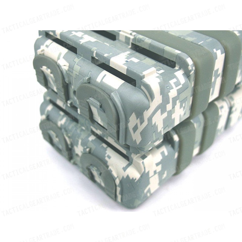 Molle FastMag Magazine Clip Holder Pouch Set Gen. 3 ACU Camo