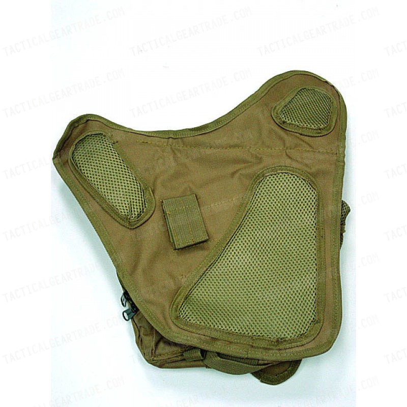 Tactical Utility Shoulder Pack Carrier Bag Coyote Brown