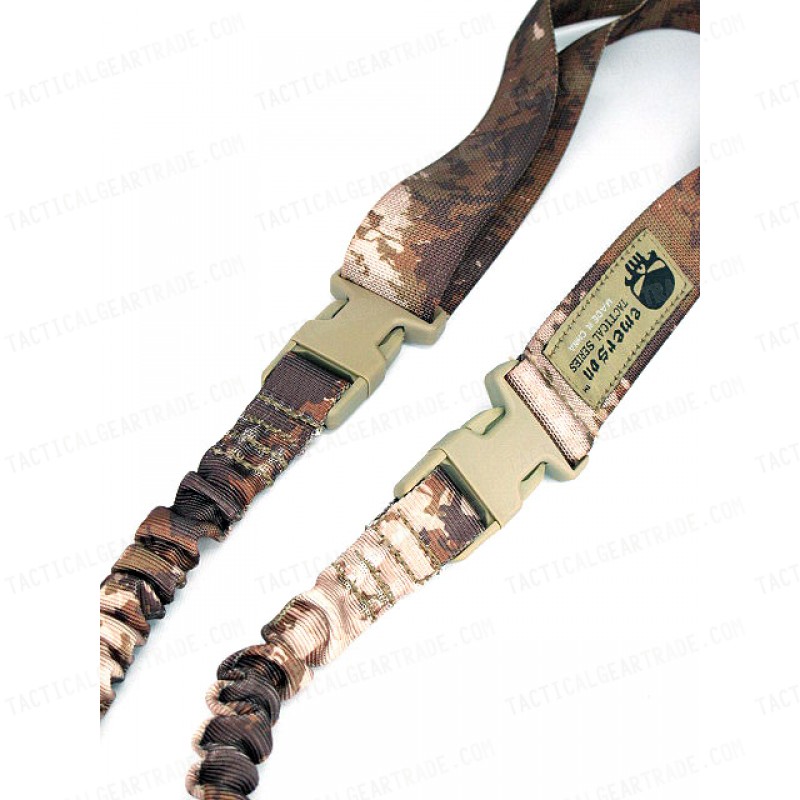 Emerson Elastic Bungee CQB Single Point Rifle Sling A-TACS Camo