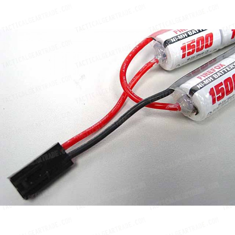 Firefox 9.6V 1500mAh Ni-MH Airsoft AEG RC CQB/R Battery