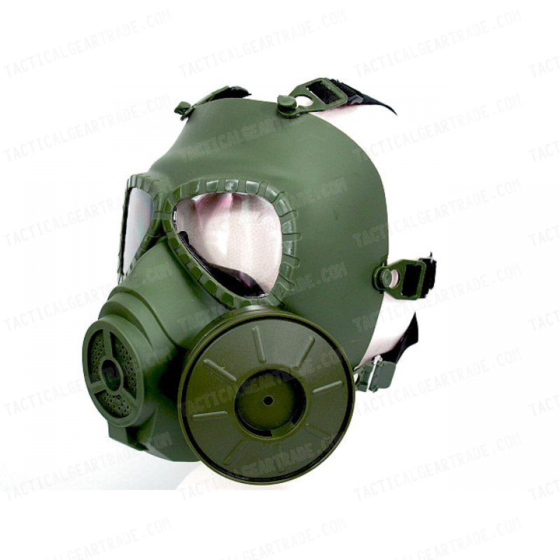 Full Face Dummy Gas Mask with Fan Ventilation OD
