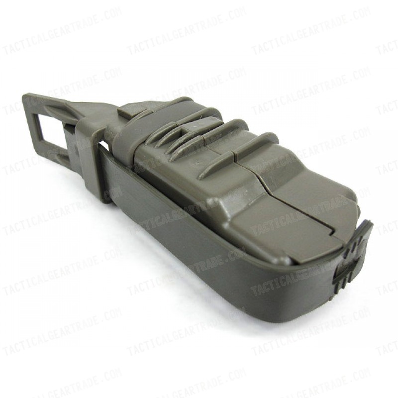 Molle FastMag Magazine Clip Set for Pistol/MP5 Foliage Green