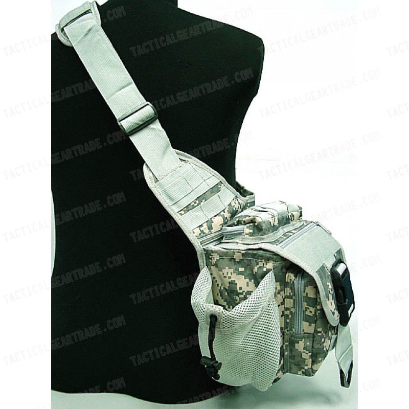 Tactical Utility Shoulder Pack Carrier Bag Digital ACU Camo