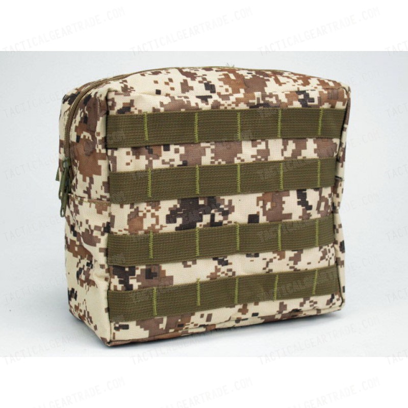 Molle Drop Leg Panel Utility Waist Pouch Bag Digital Desert Camo