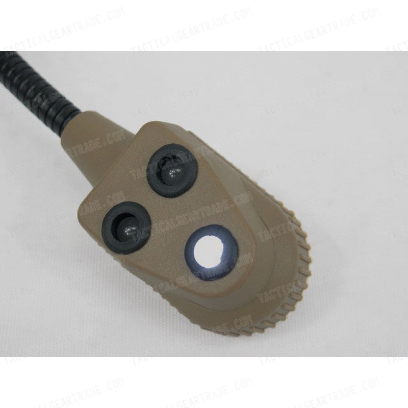 Z Tactical Light Microphone for Bowman Evo III Headset Tan