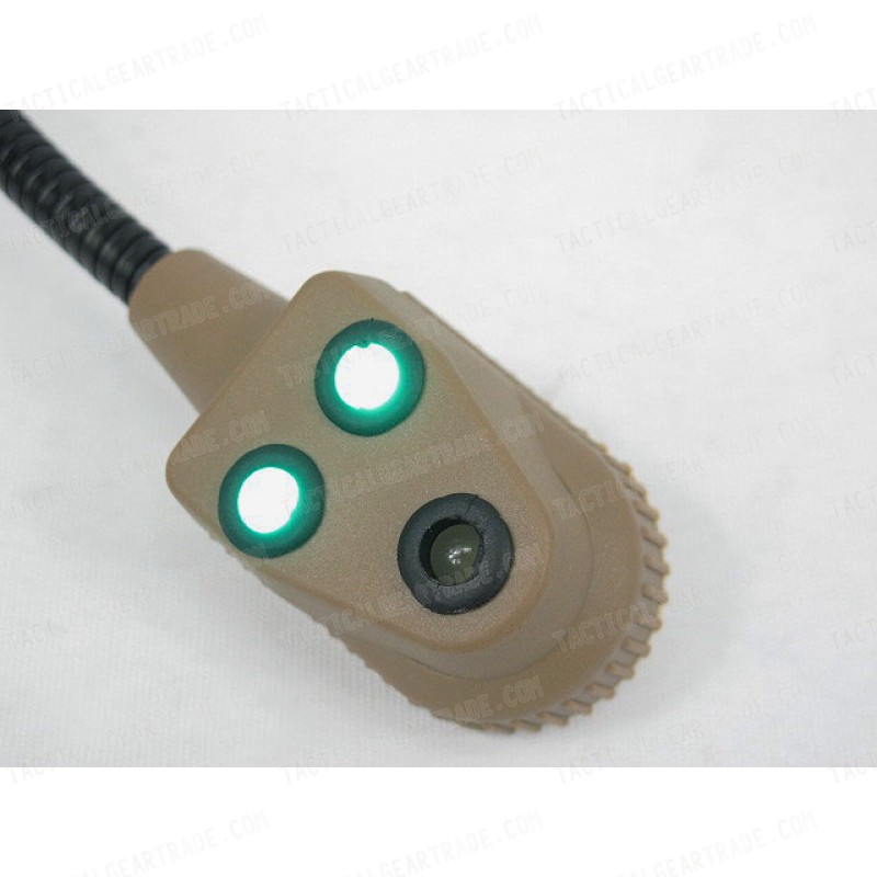 Z Tactical Light Microphone for Bowman Evo III Headset Tan