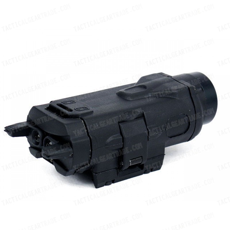 Tactical CREE LED Pistol Weapon Flashlight Black