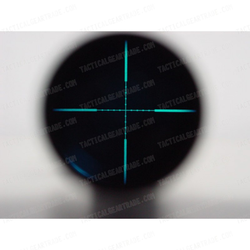 3-9x32 Blue Illuminated Crosshair Tri-rail Rifle Scope