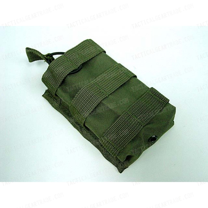 Molle Open Top Magazine/Walkie Talkie Pouch OD