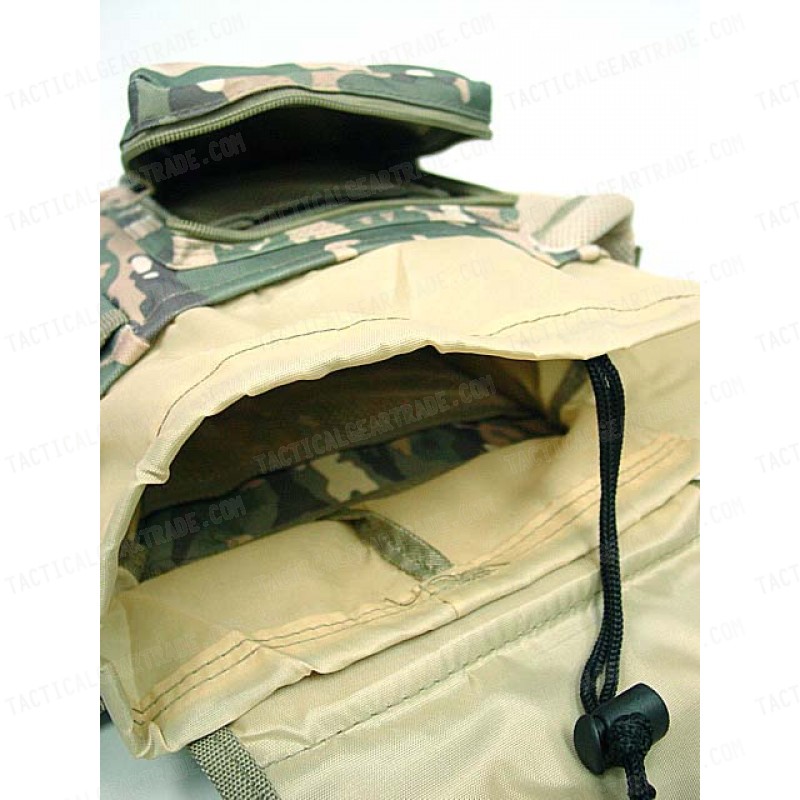 Tactical Utility Shoulder Pack Carrier Bag Multi Camo