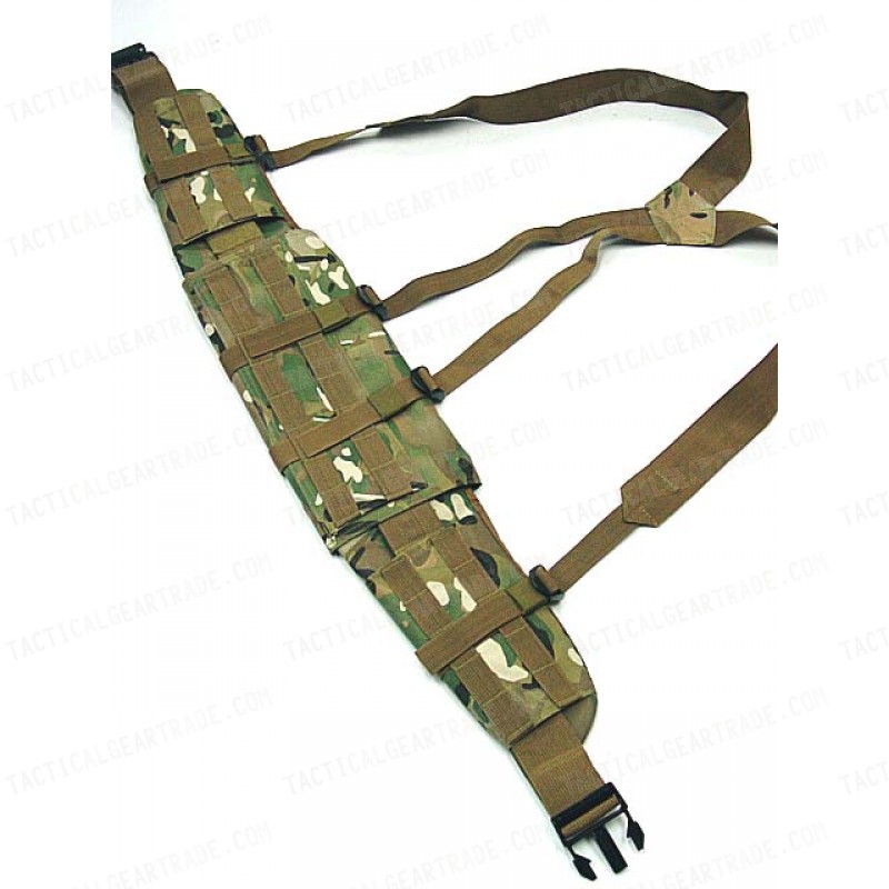 Molle II Panel Platform Waist Belt Suspender Multi Camo for 15.74 Tacticalgeartrade uk
