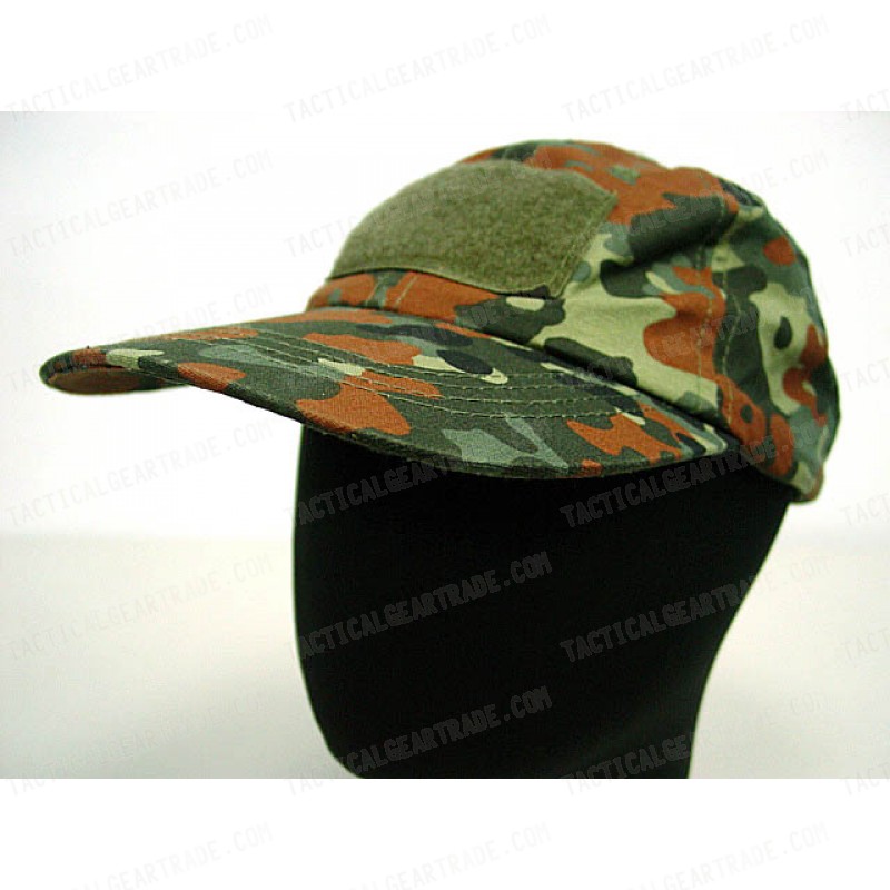 Velcro Patch Baseball Hat Cap German Army Camo Woodland