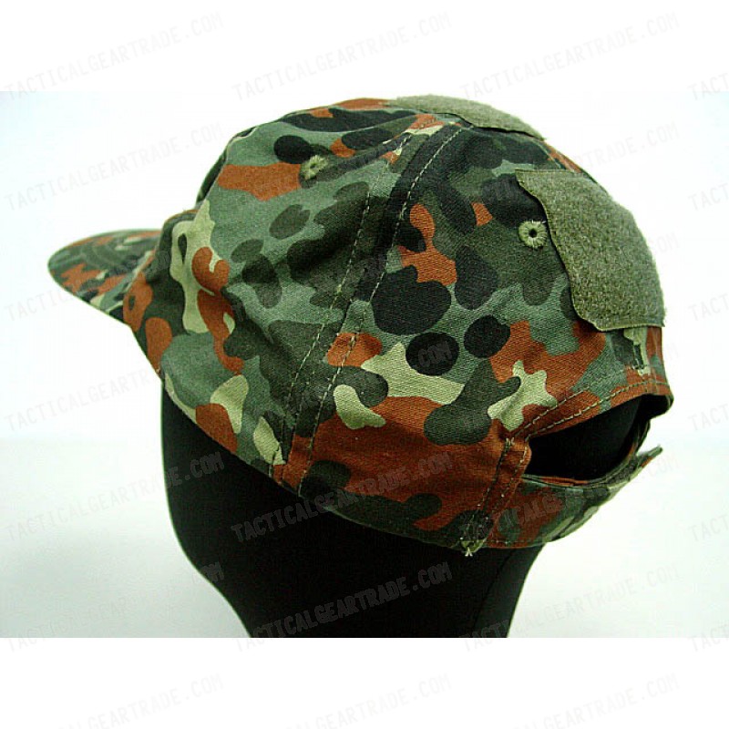 Velcro Patch Baseball Hat Cap German Army Camo Woodland