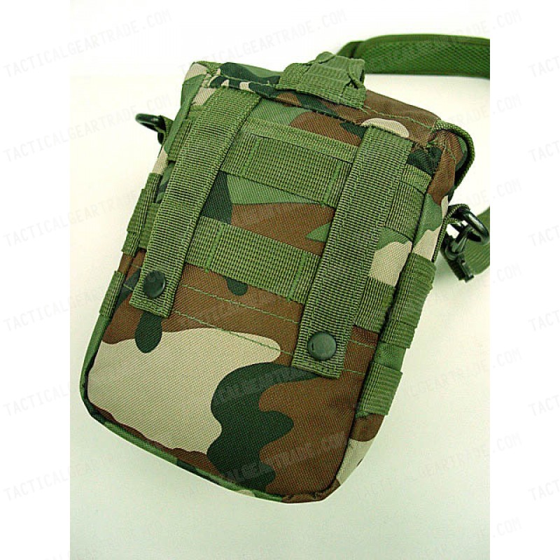 Molle Shoulder Bag Tools Mag Drop Pouch Camo Woodland