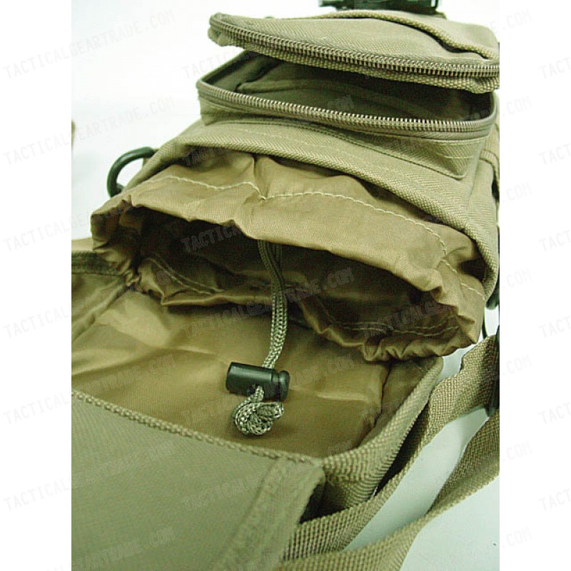 Molle Shoulder Bag Tools Mag Drop Pouch Coyote Brown