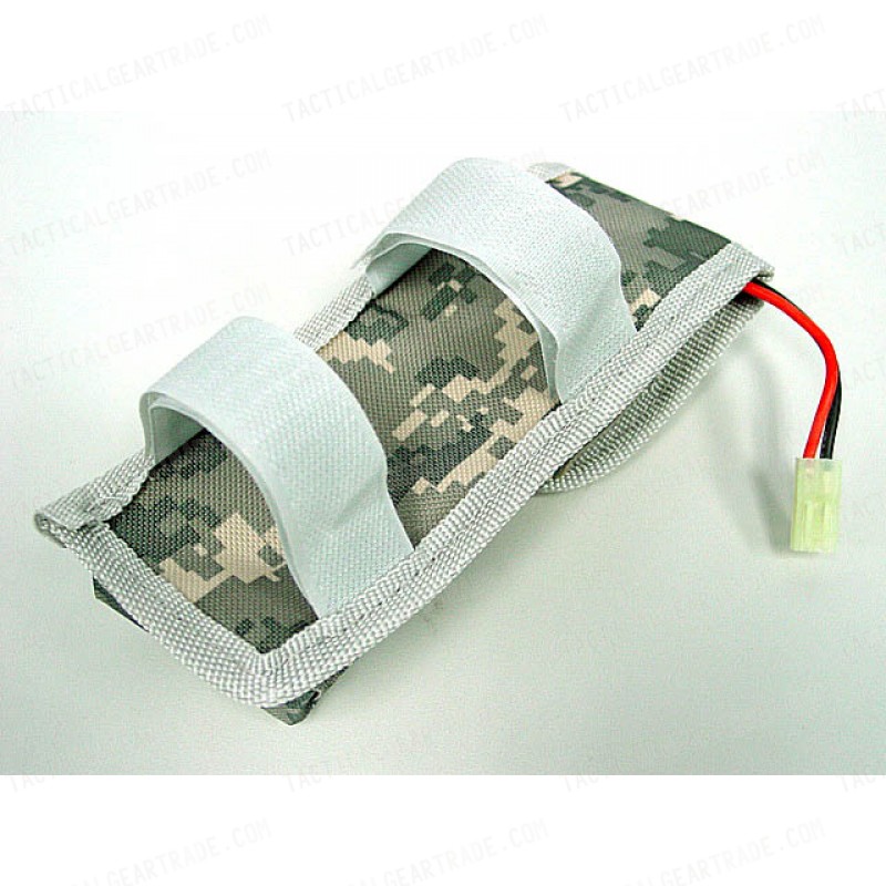 AEG External Large Battery Pouch Bag Pack Digital ACU Camo