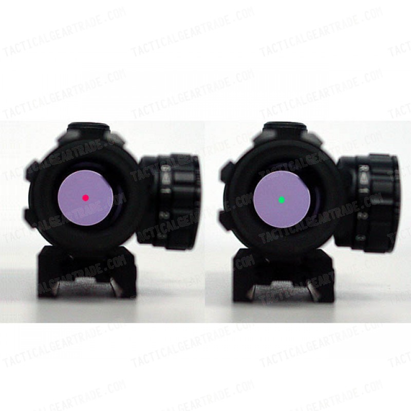 2x42 42mm Tri-rail Red/Green Dot Sight AEG Rifle Scope