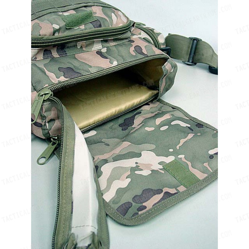 Molle Utility Shoulder Waist Pouch Bag L Multi Camo