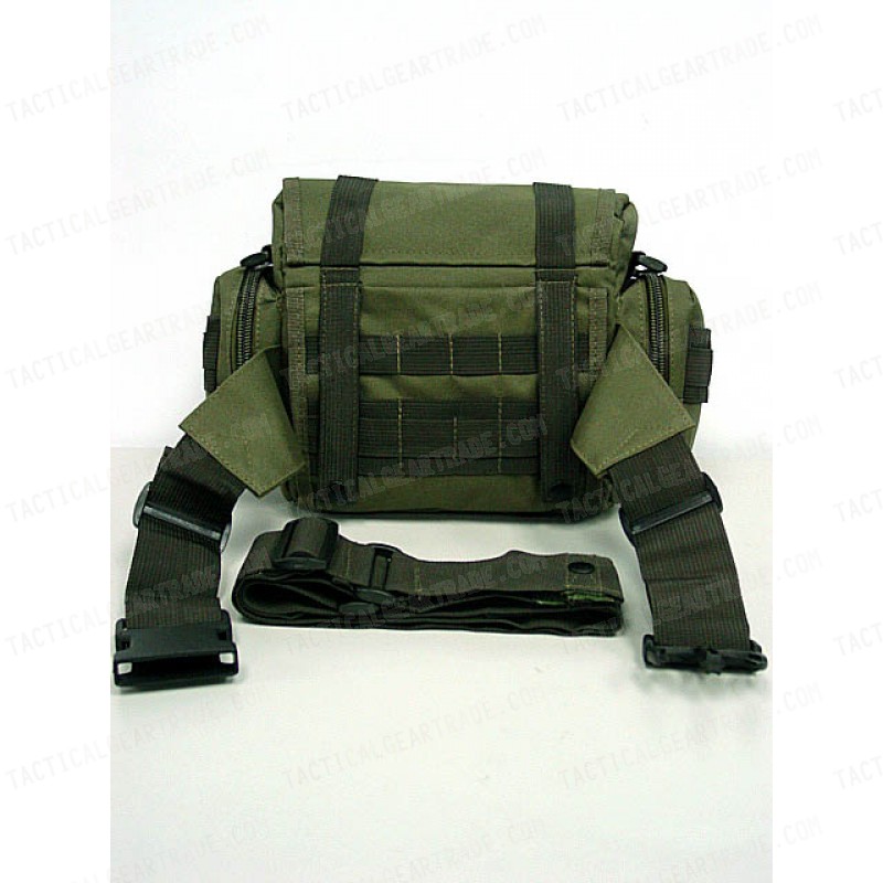 Molle Utility Shoulder Waist Pouch Bag L OD