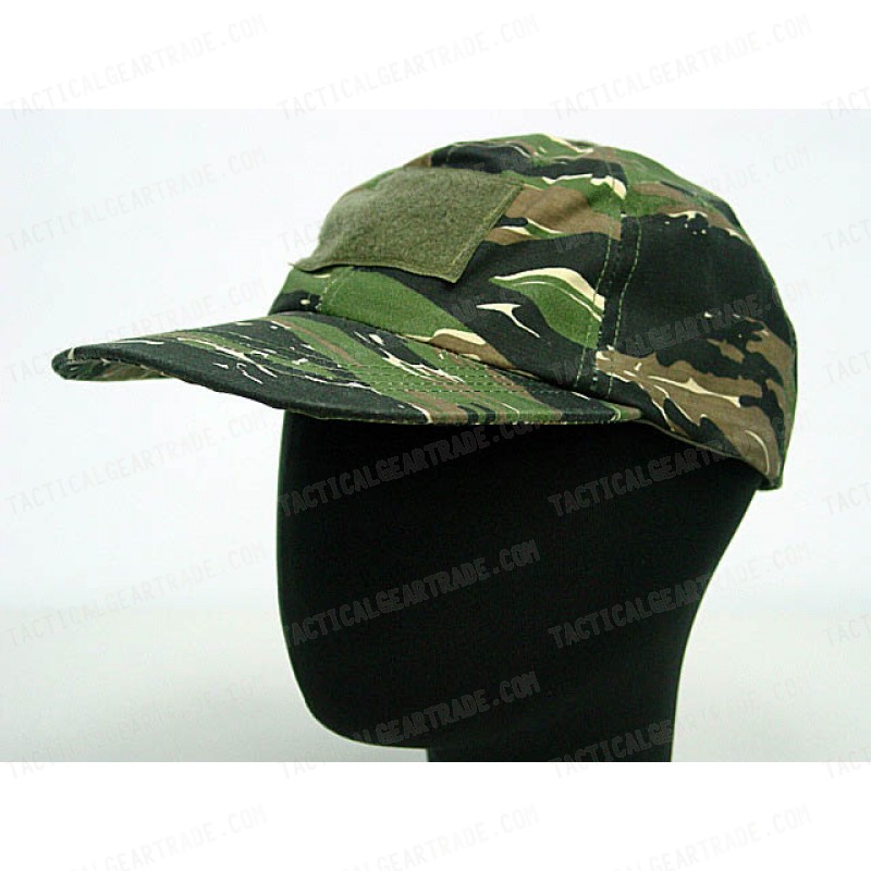 Velcro Patch Baseball Hat Cap Tiger Stripe Woodland Camo