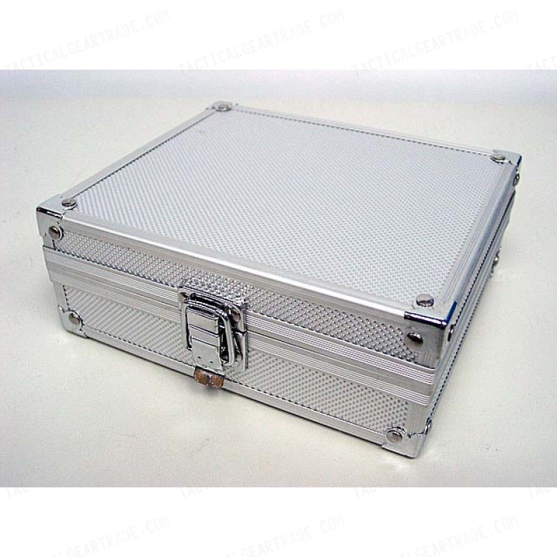 Airsoft Pistol Aluminum Carry Storage Hard Case Box 6.75\