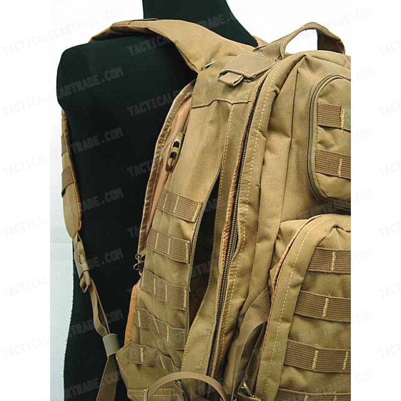 Patrol 3-Day Molle Assault Backpack Coyote Brown