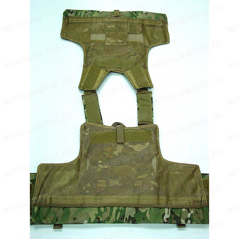 Molle Combat Strike Plate Carrier CIRAS Vest Multi Camo