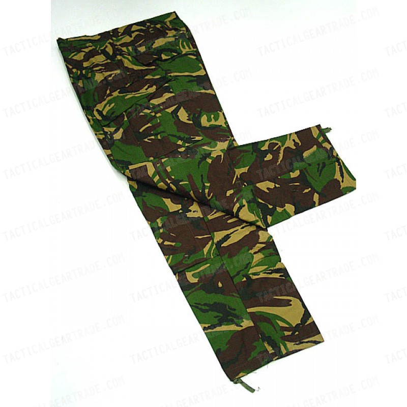 British DPM Camo Woodland BDU Uniform Shirt Pants