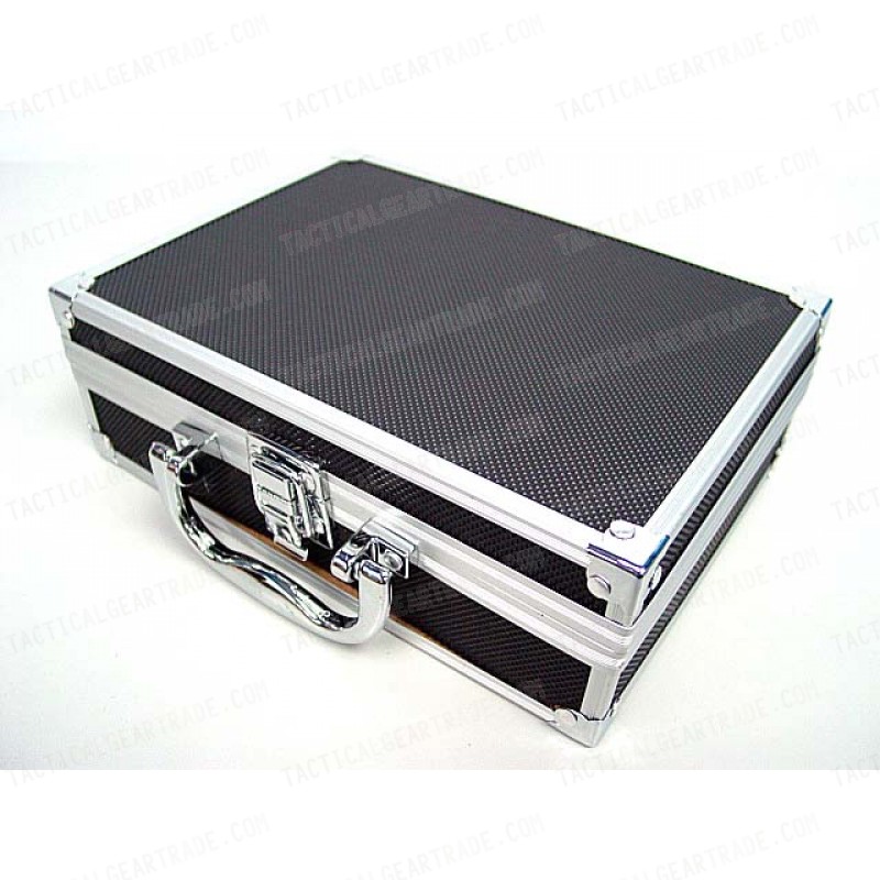 Airsoft Pistol Aluminum Carry Storage Hard Case Box 8.5\