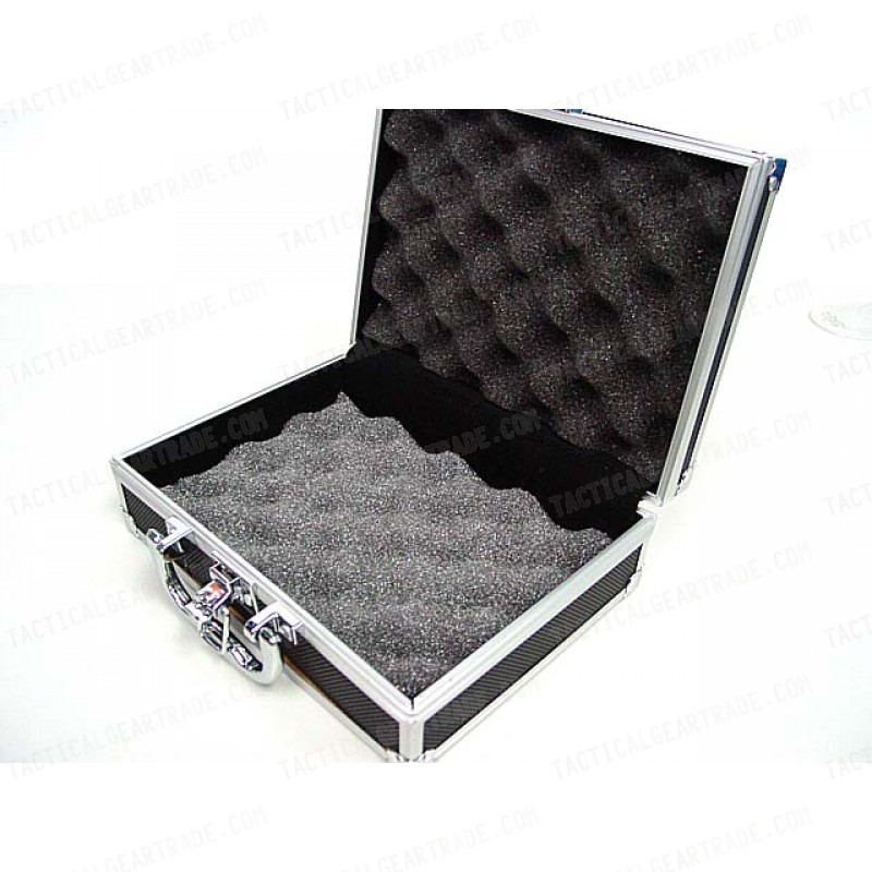 Airsoft Pistol Aluminum Carry Storage Hard Case Box 8.5\