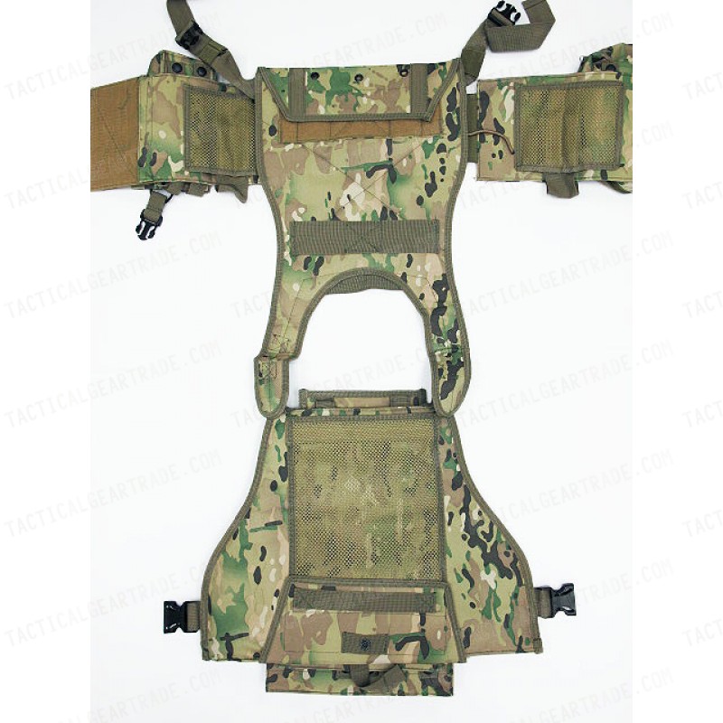 USMC MOD Molle Assault Plate Carrier Vest Multi Camo