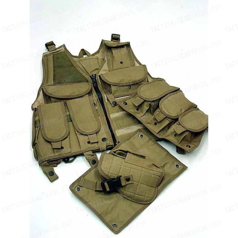 USMC Hunting Combat Tactical Vest Type B Coyote Brown