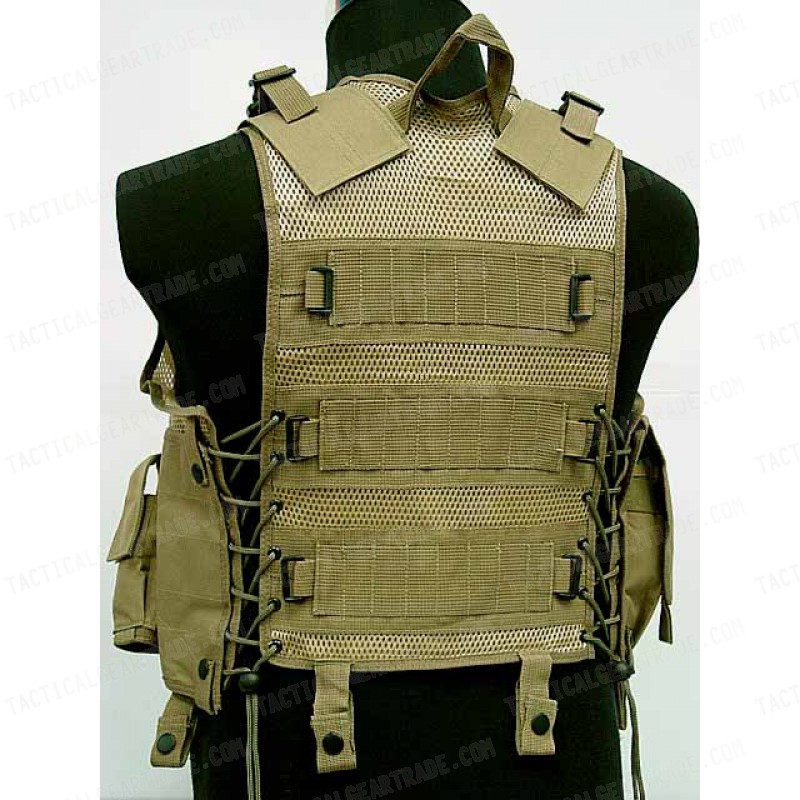 USMC Hunting Combat Tactical Vest Type B Coyote Brown