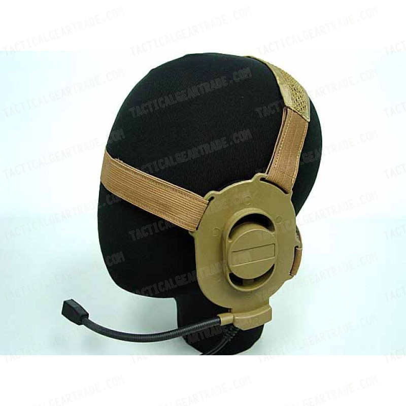 Element ELITE II Headset Tan for Motorola PTT Talkabout Radio Z027 & Z113