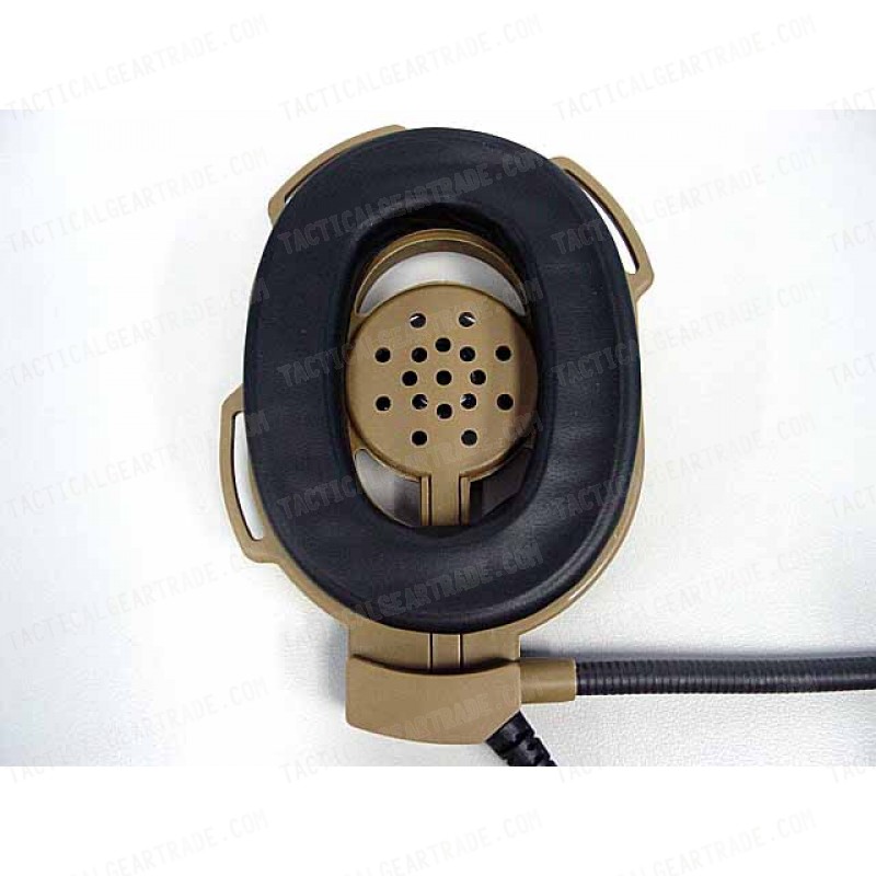 Element ELITE II Headset Tan for Motorola PTT Talkabout Radio Z027 & Z113